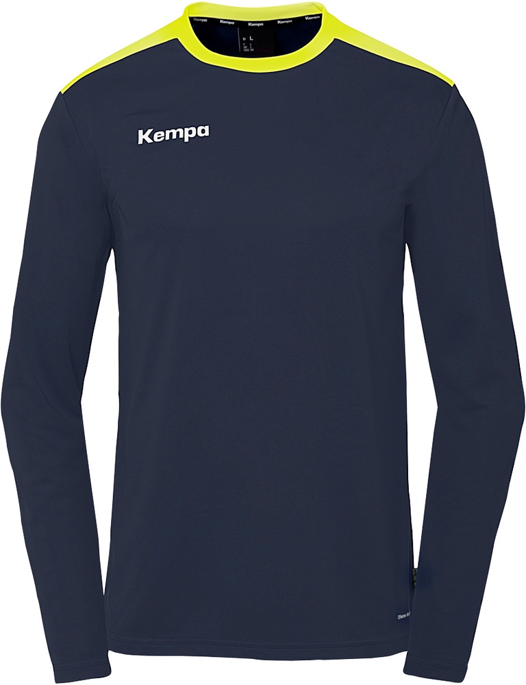 KempaKinderLongsleeveEmotion27Langarmshirt2005127MarineFluoGelb-152