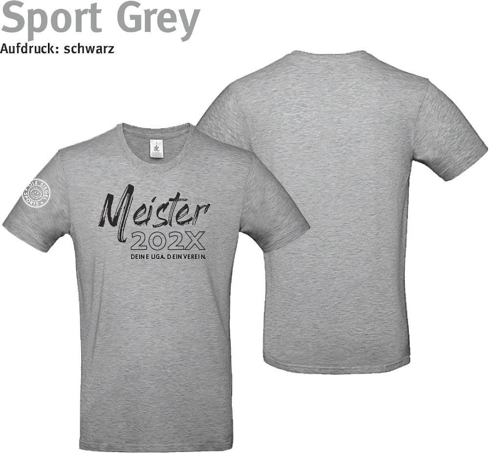 247CollectionT-ShirtMeistershirtBrushTU03TSportGreyHeather-XS