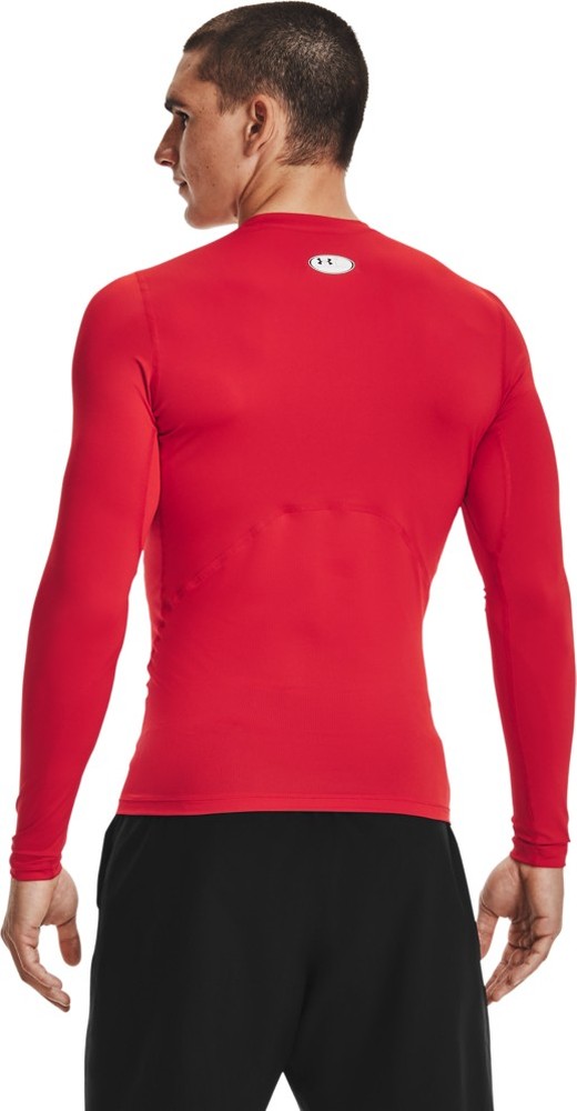 UnderArmourLongsleevesHeatGearArmourLangarm-OberteilRed-XS