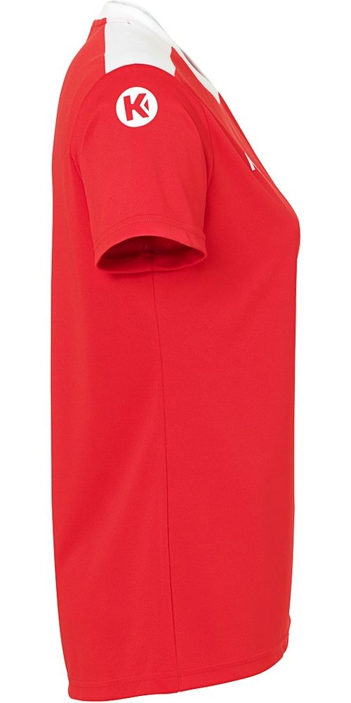 KempaDamenSportshirtEmotion27ShirtDamen2005124RotWei-XS