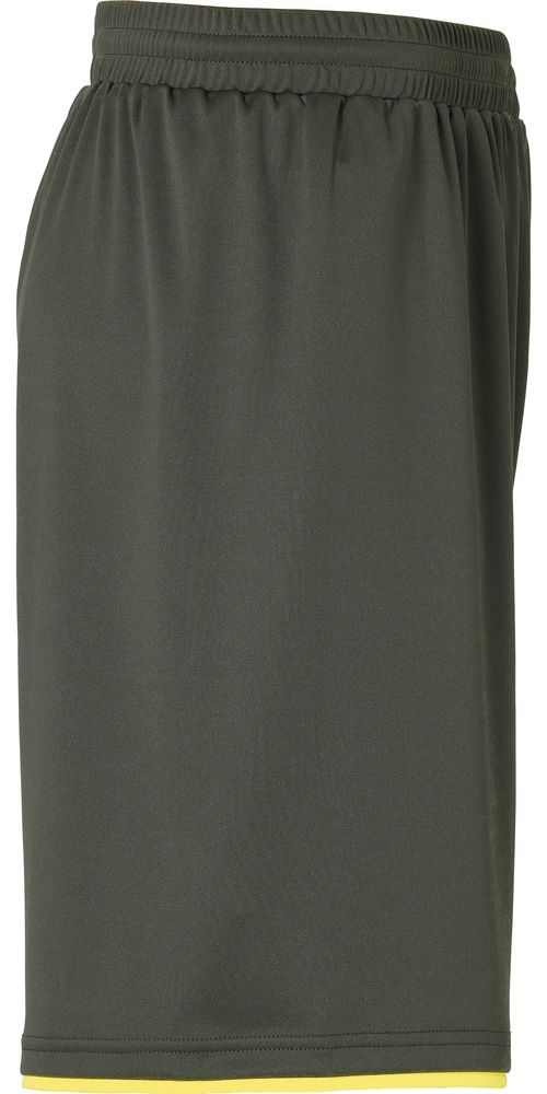UhlsportKinderSportshortClubShorts1003806DarkOliveFluoGelb-116