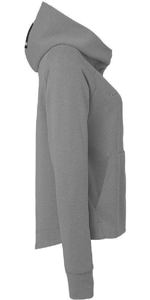 KempaDamenTrainingsjackeStmntKapuzenjacke2005163Steingrau-XS