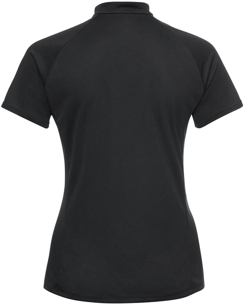 OdloDamenT-ShirtSS12ZipEssentialTrail313801Black-L