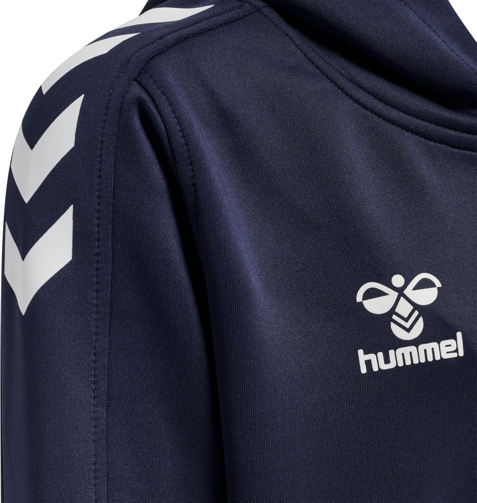 HummelKinderHoodieHmlcoreXkPolyZipHoodSweatKidsMarine-116
