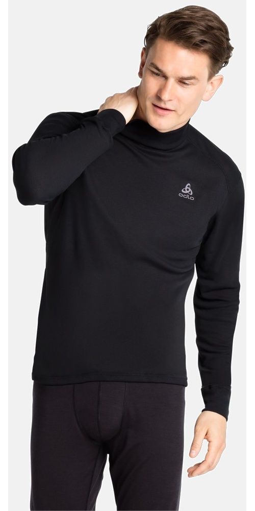 OdloBlTopTurtleNeckLong-SleeveActiveWarmEco159092Black-L