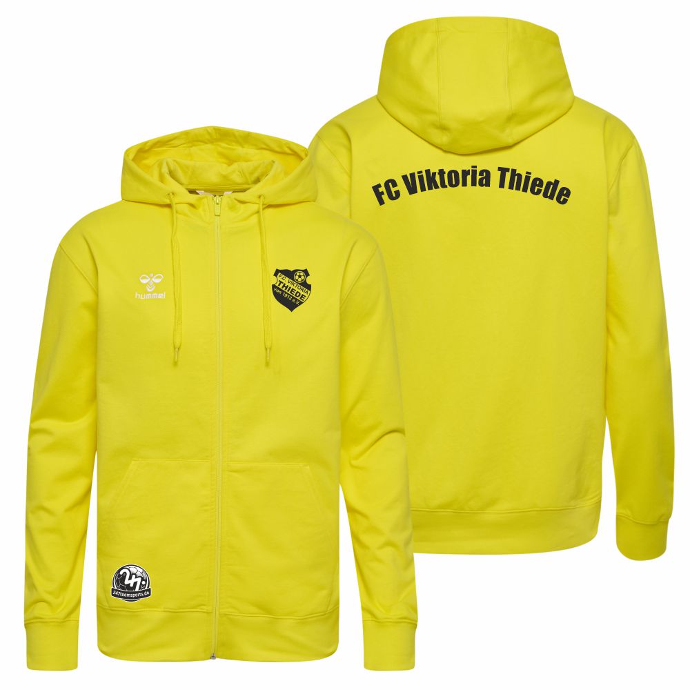 FCViktoriaThiedeHummelhmlGO20CottonZipHoodieUnisex224837BlazingYellow-XL