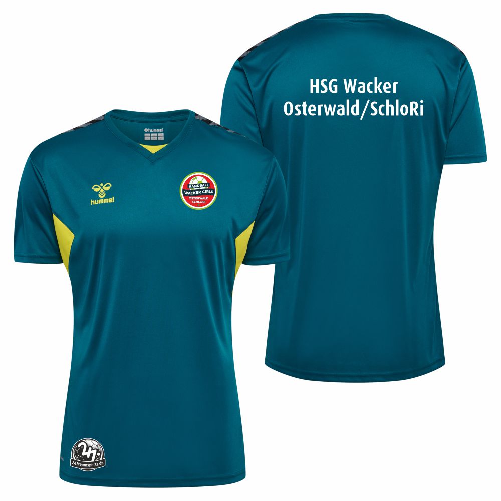 HSGWackerOsterwaldSchloRiHummelhmlAuthenticPLJerseySSUnisex219964BlueCoralSulphurSpring-XXL