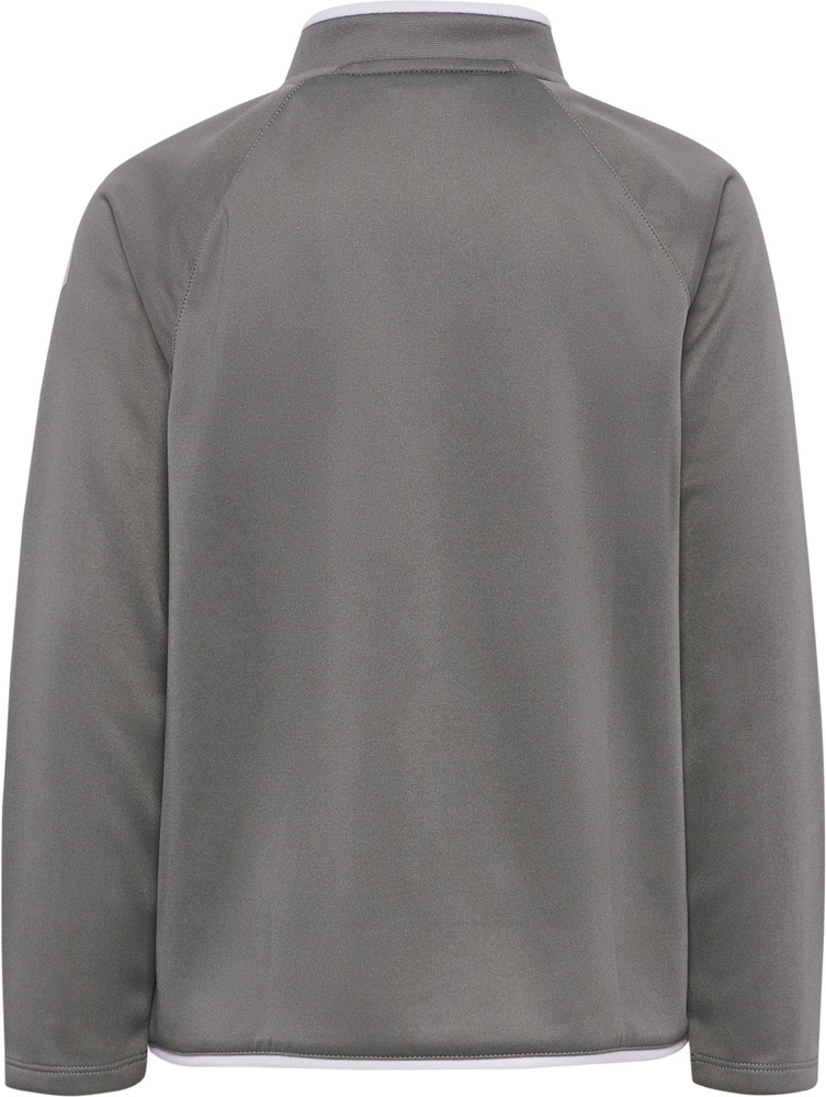 HummelKinderTrainingsjackeCore20HalfZip230833SteelGrayWhite-164