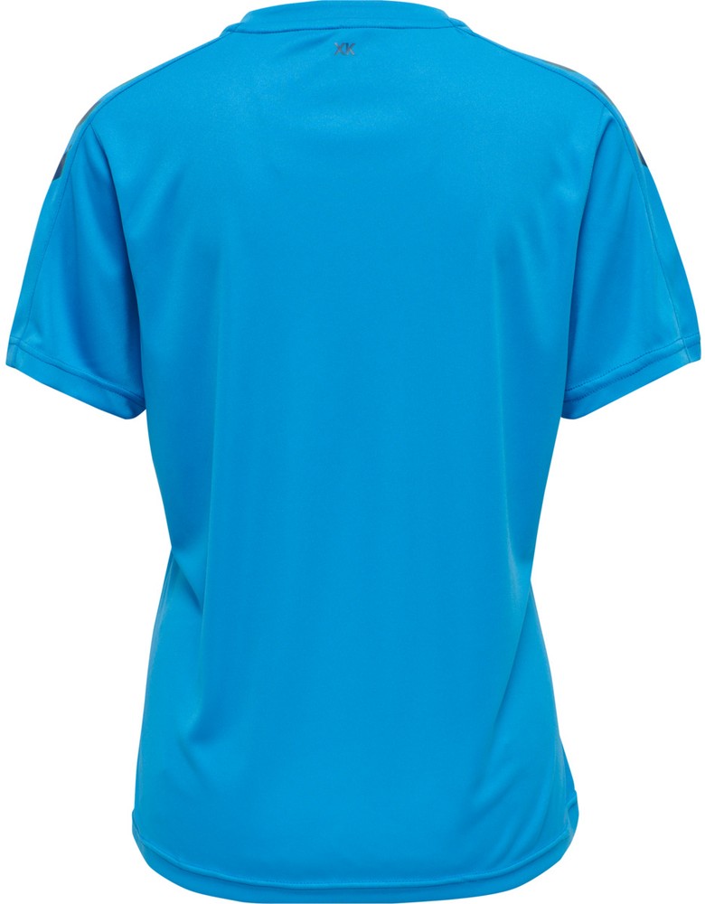 HummelDamenTrikotKurzarmHmlcoreXkPolyJerseySSWomanBlueDanube-XXL