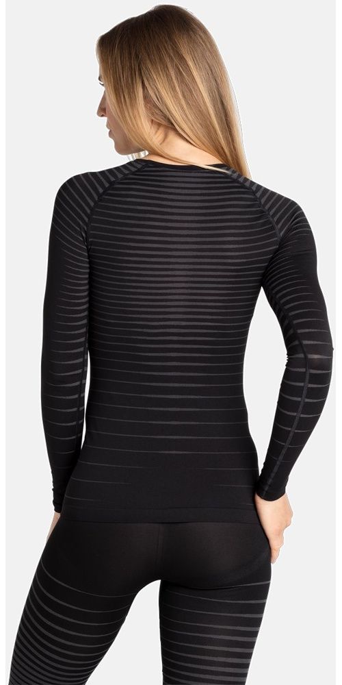 OdloDamenSuwTopCrewNeckLong-SleevePerformanceLight188141Black-L