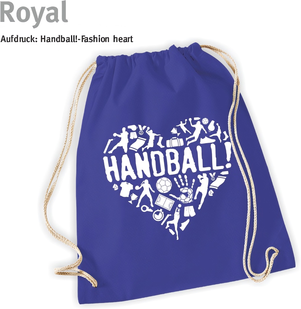 HandballFashionTurnbeutelDrawstringHeart60257
