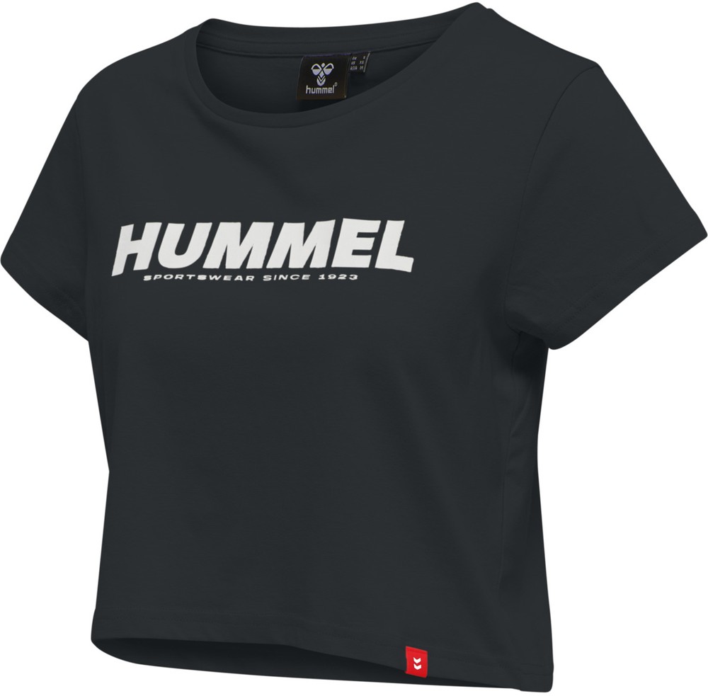 HummelDamenT-ShirtHmllegacyWomanCroppedT-ShirtBlack-L