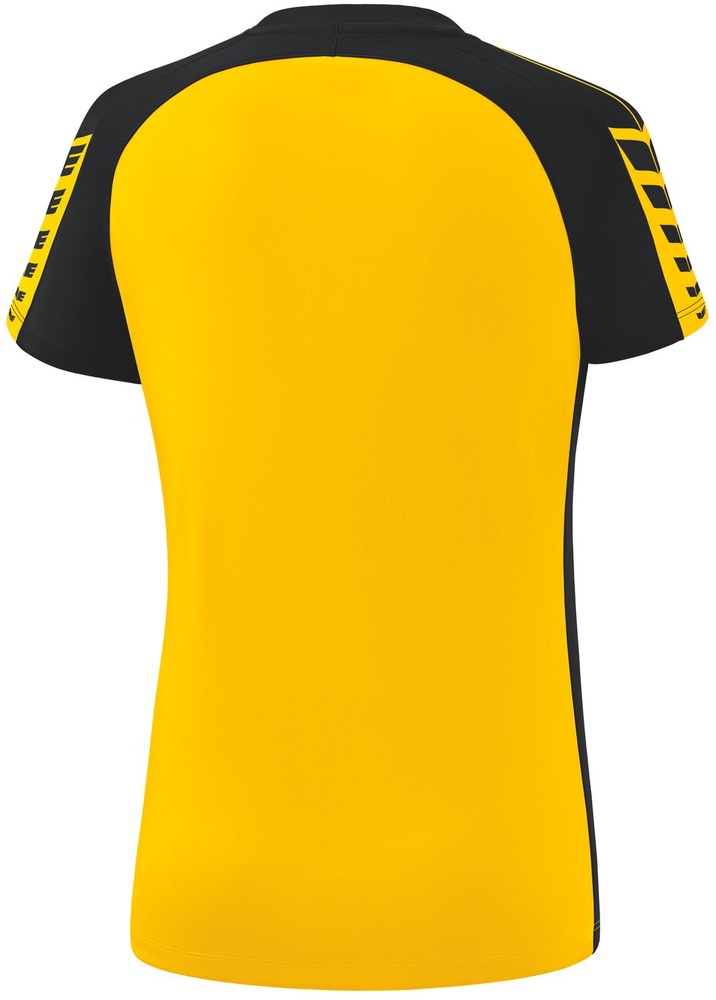 ErimaDamenSportshirtSixWingsT-Shirt22-0006GelbSchwarz-34XXS