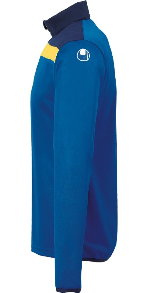 UhlsportKinderTrainingsjackeOffense2314ZipTop1002212AzurblauMarineLimonenge-116