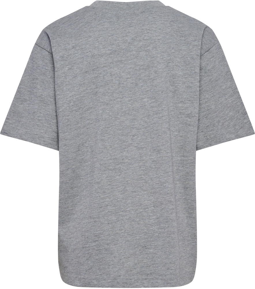 HummelKinderLooseT-ShirtSSBee229773GreyMelange-110116-ca5-6Jahre
