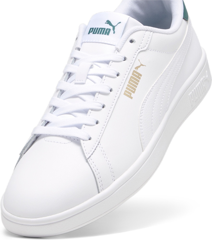 PumaSchuheLowSmash30L390987PumaWhite-Malachite-PumaGold-39