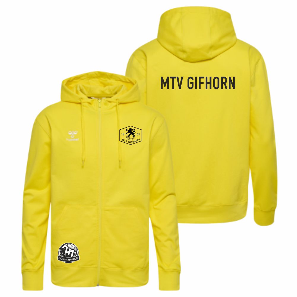 MTVGifhornKinderHummelhmlGO20CottonZipHoodieKids224838BlazingYellow-116-ca6Jahre