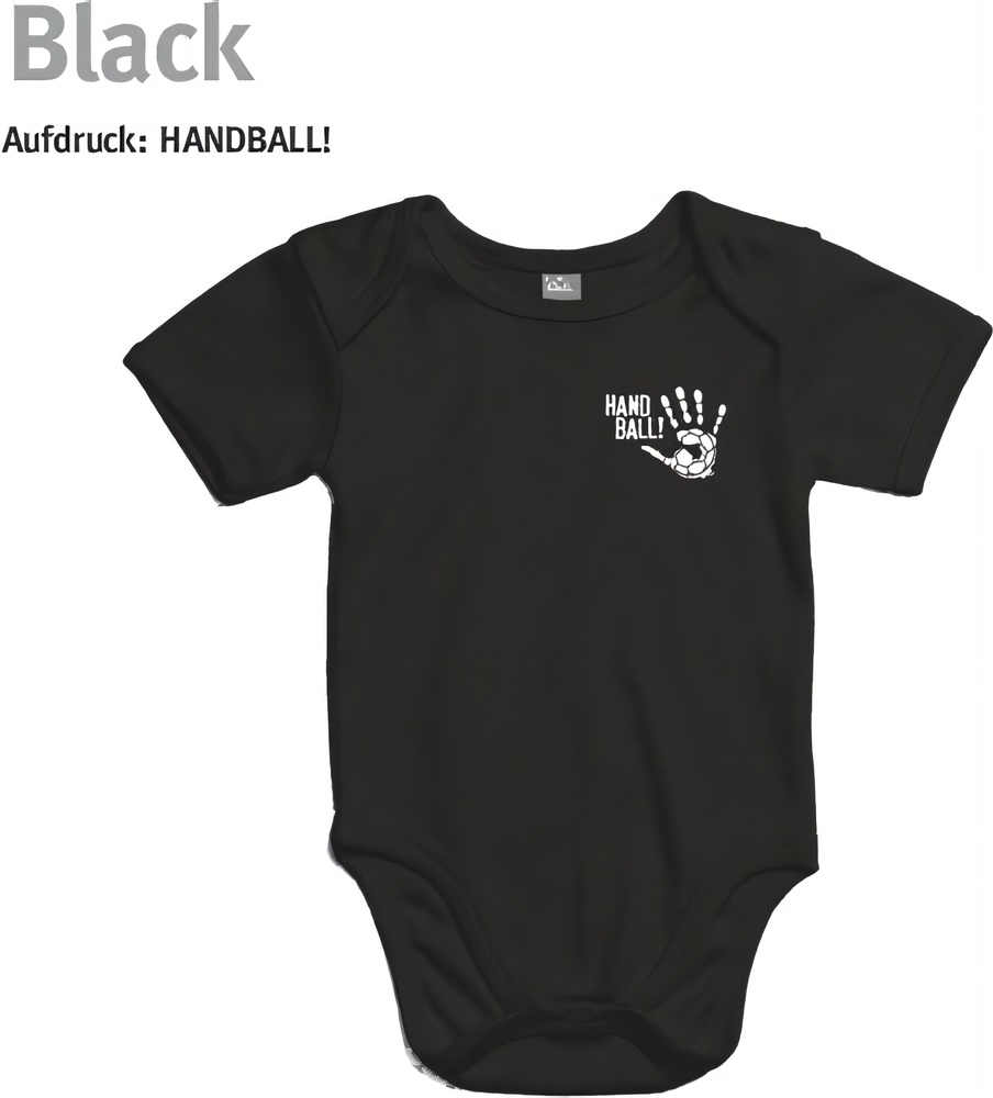 HandballCollectionBabyBodyBZ10Black-0-3Monate