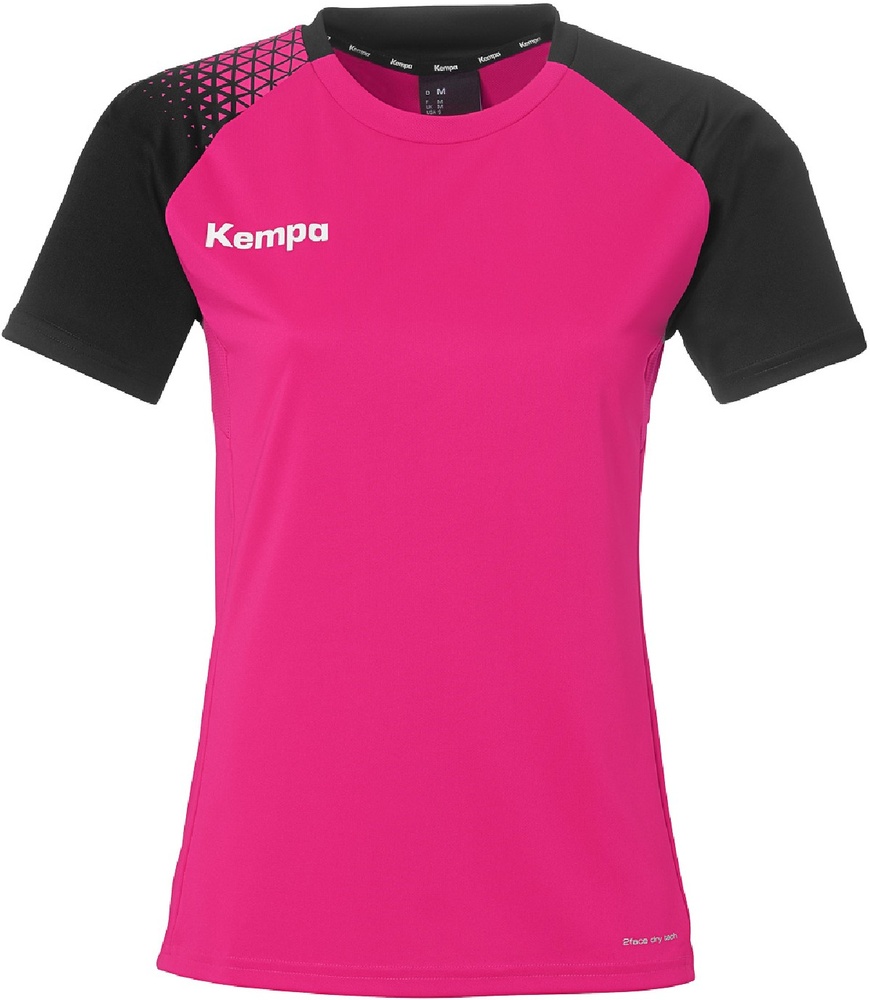 KempaDamenSportshirtAmbition28Shirt2005146MagentaSchwarz-XS