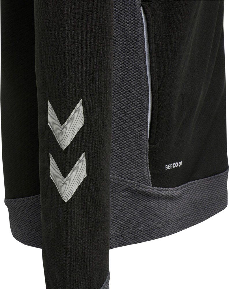 HummelDamenZipJackeHmlLeadWomenPolyZipJacketBlack-XXL