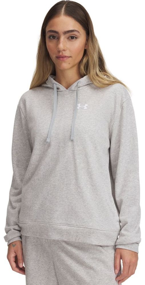 UnderArmourDamenHoodieRivalTerry6005511Gray011-LUSLG