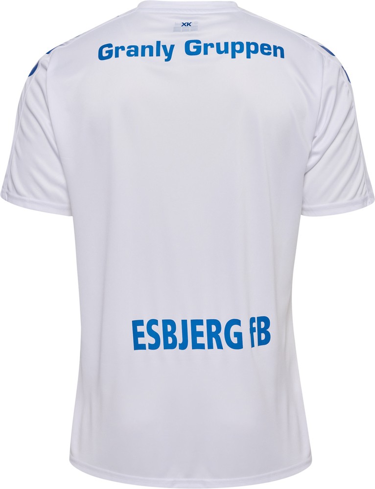 HummelTrikotKurzarmHmlcoreXkPolyJerseySSWhiteTrueBlue-XXL