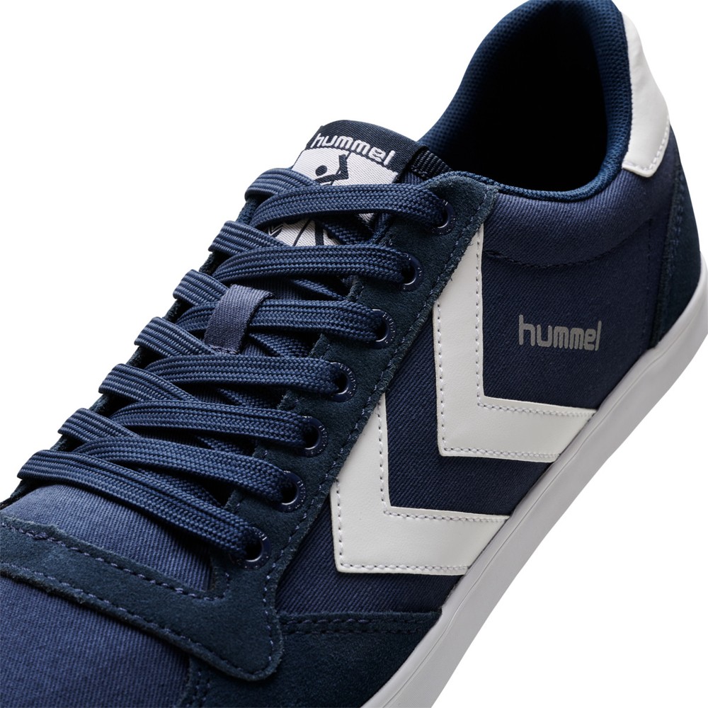 HummelSneakerflachHummelSlimmerStadilLowDressBlueWhiteKh-36