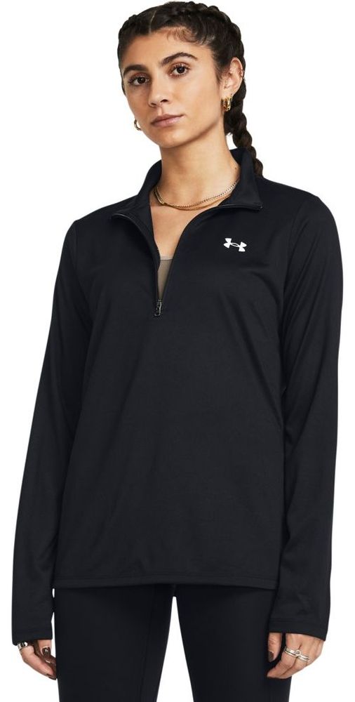 UnderArmourDamenLongsleevesTech12Zip-Solid