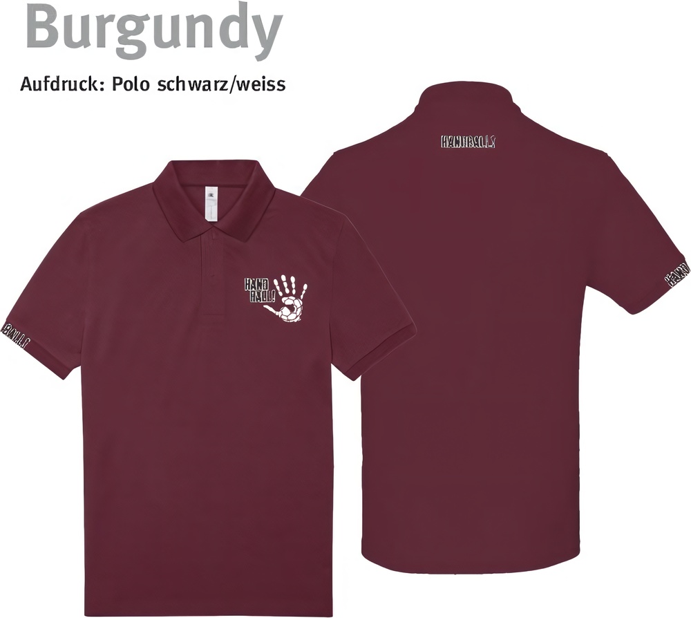 HandballCollectionPoloshirtPU424Burgundy-S