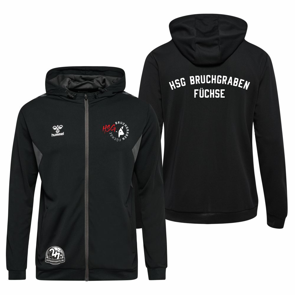 HSGBruchgrabenFchseKinderHummelhmlAuthenticPLZipHoodieKids219980