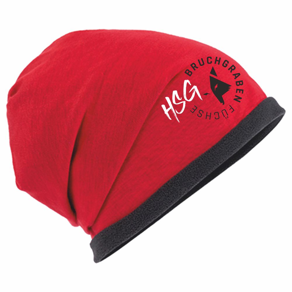 HSGBruchgrabenFchseUniversalBasicBeanieMB7131RedCarbon