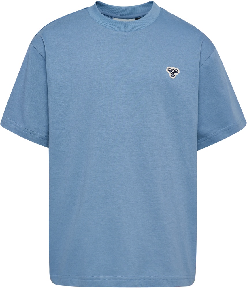 HummelKinderKurzarmTopHmljrLooseT-ShirtSSBee232945FadedDenim-104