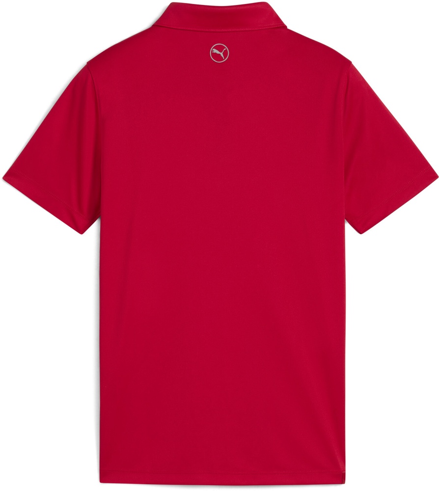 PumaKinderPoloShirtBoysPure20Polo631135StrongRed-176