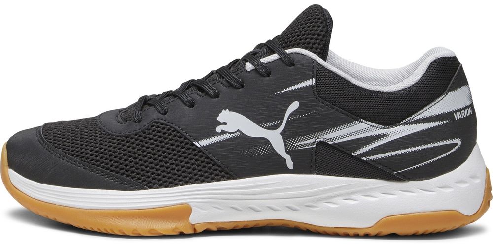 PumaIndoorschuheLowVarionII107341PumaBlack-CoolLightGray-YellowBlaze-Gum-44