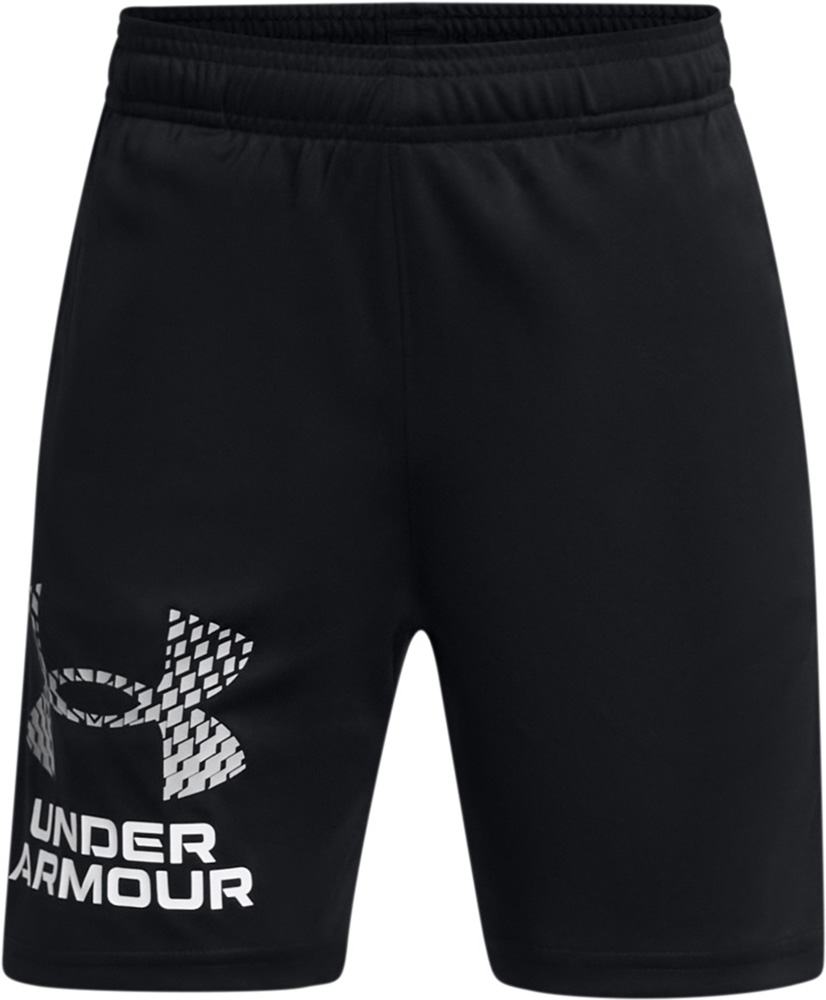 UnderArmourKinderUaTechLogoShortsRed001-LUSYLG