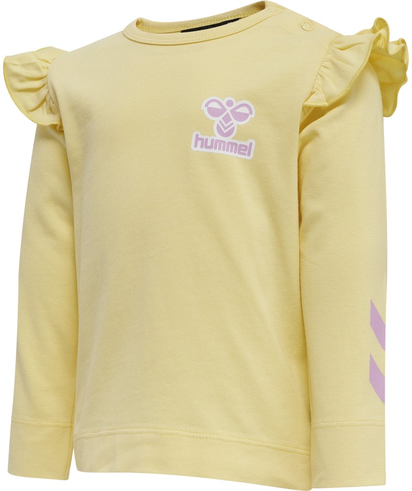 HummelKinderLongsleeveMirabelT-ShirtLSPaleBanana
