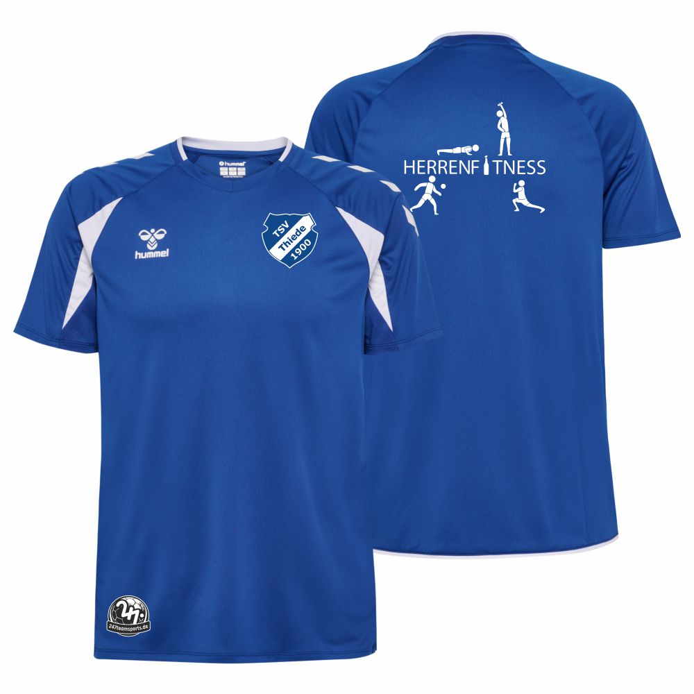 TSVThiedeHerrenfitnessHummelhmlCore20PolyJerseySSUnisex230826-HF