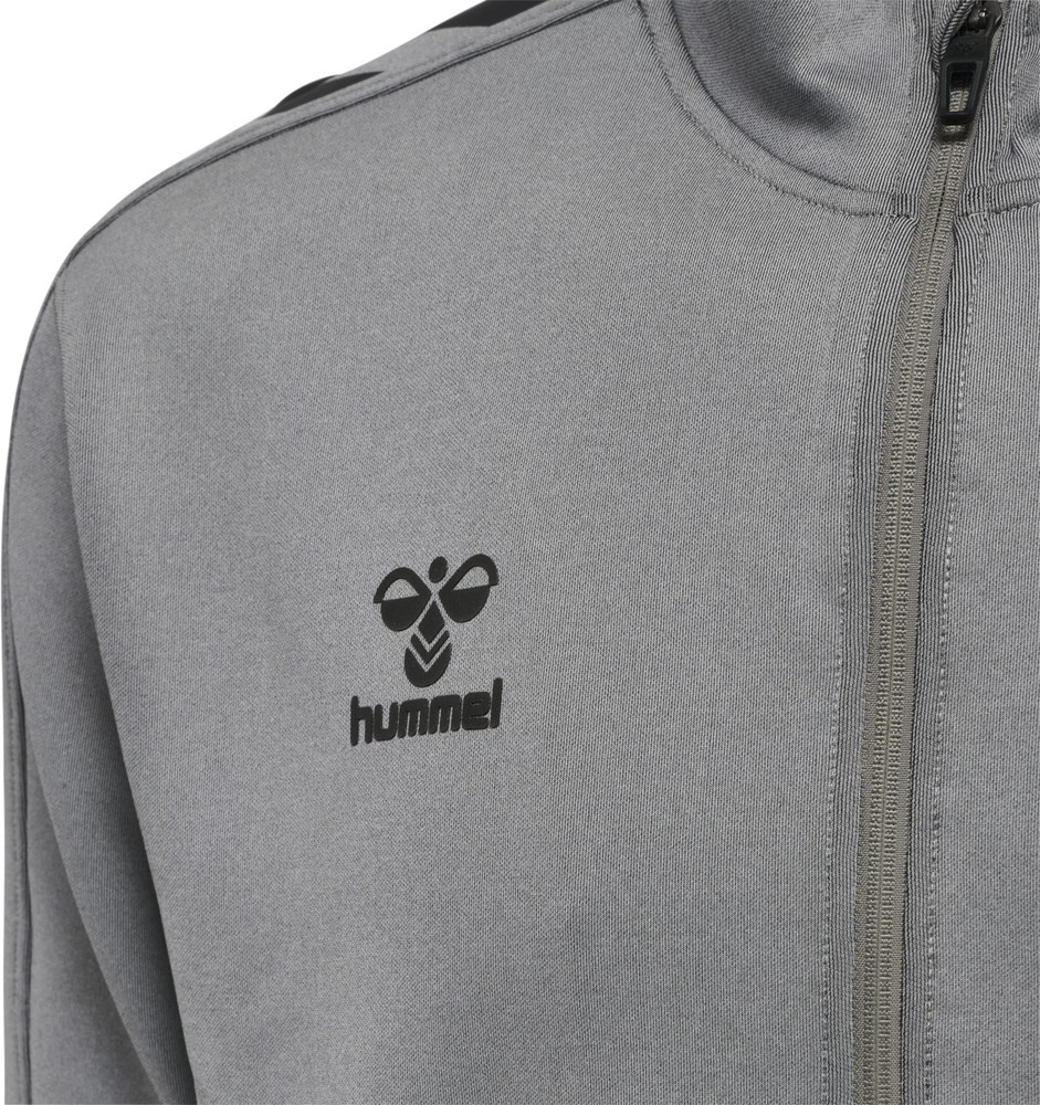 HummelZipJackeHmlcoreXkPolyZipSweatGreyMelange-XXL