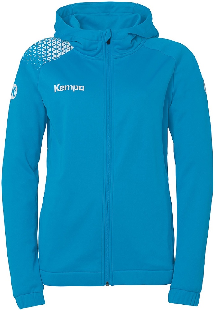 KempaDamenTrainingsjackeAmbition28Kapuzenjacke2005150KempablauWei-XS