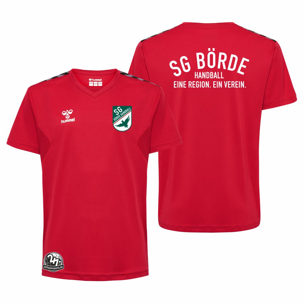 SGBrdeDamenHummelhmlAuthenticPLJerseySSLady219966TrueRed-M