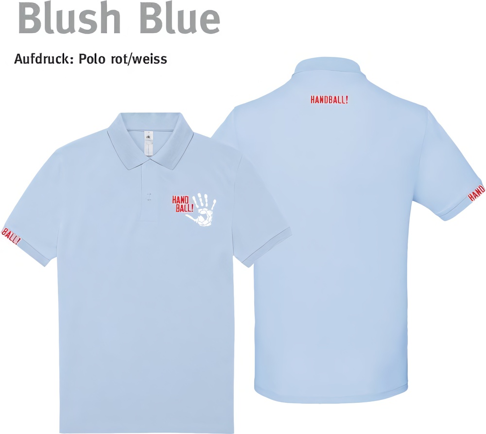 HandballCollectionPoloshirtPU424BlushBlue-S