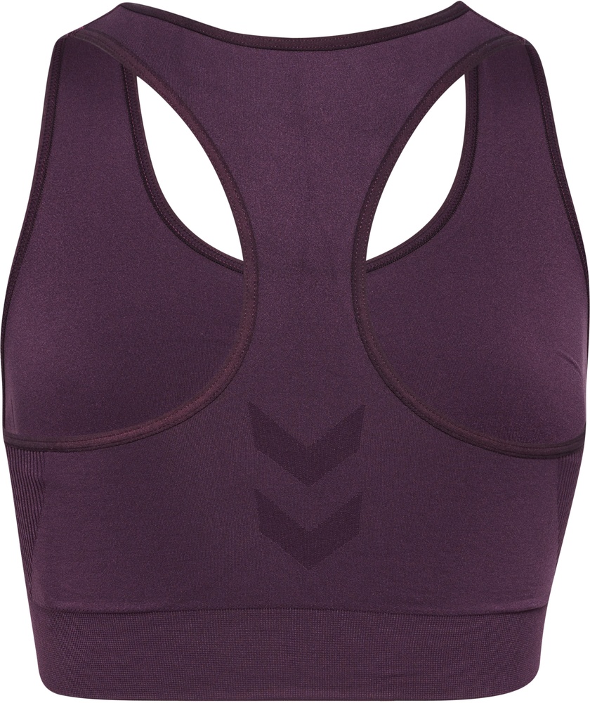 HummelDamenT-ShirtTopHmltifSeamlessSportsTopPlumPerfect-L