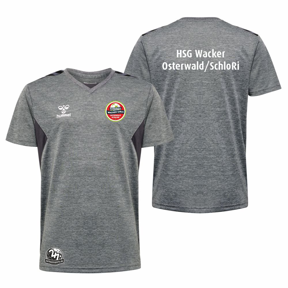 HSGWackerOsterwaldSchloRiHummelhmlAuthenticPLJerseySSUnisex219964GreyMelange-S