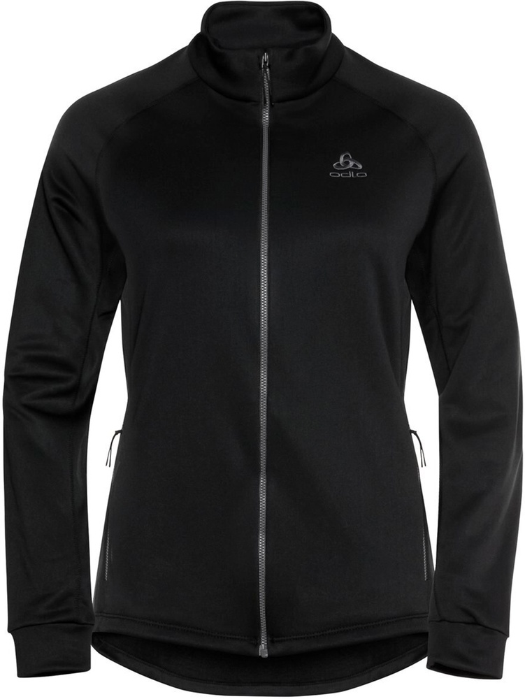 OdloDamenMidlayerFullZipBerra542511Black-L