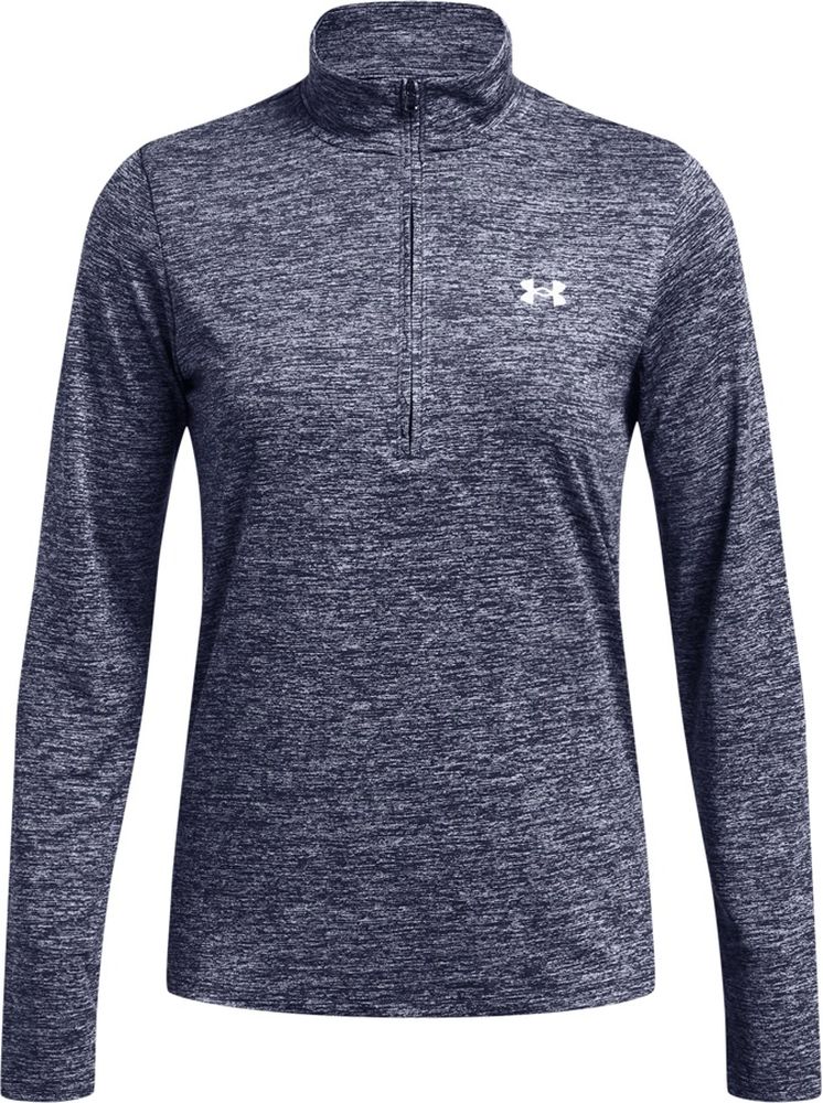 UnderArmourDamenLongsleevesTech12Zip-TwistMidnightNavy410-LUSLG