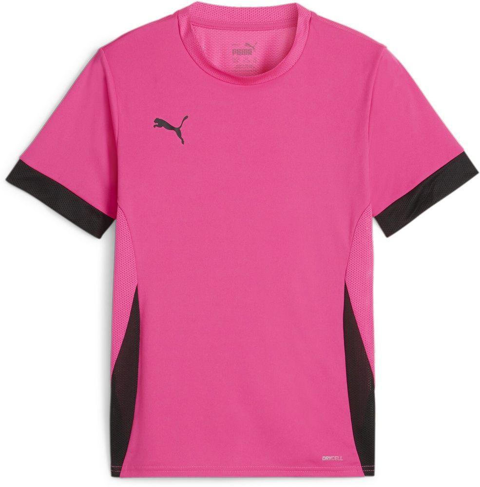 PumaKinderTeamGoalMatchdayJerseyjr705748FluroPinkPes-PumaBlack-PumaBlack-128