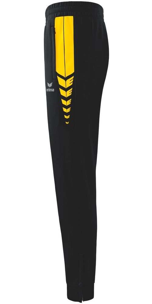 ErimaJogginghoseSixWingsWorkerHose22-0002SchwarzGelb-116