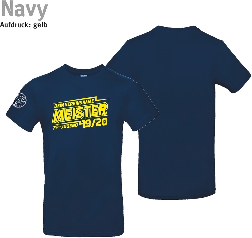 247CollectionT-ShirtMeistershirtBlitzTU03TNavy-XS
