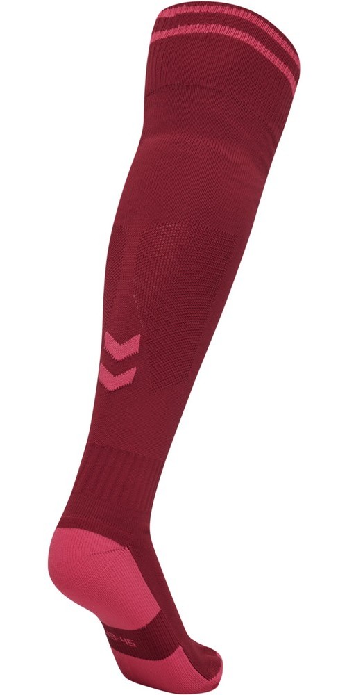HummelFuballstutzenElementFootballSockBikingRedRaspberrySorbet-27-30