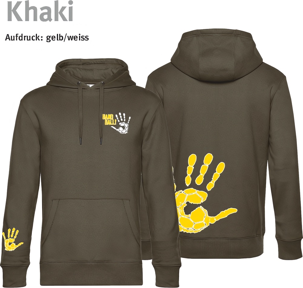 HandballCollectionHoodieWU02KKhaki-XS